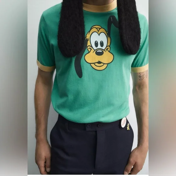 Zara Pluto Harry Lambert X Disney Tshirt - Picture 5 of 12